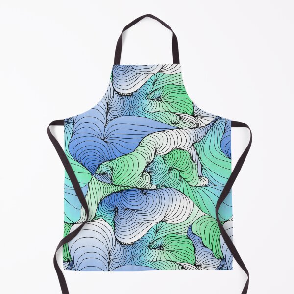 Item preview, Winding Relaxation - Blue and Green designed and sold by OCarciente.