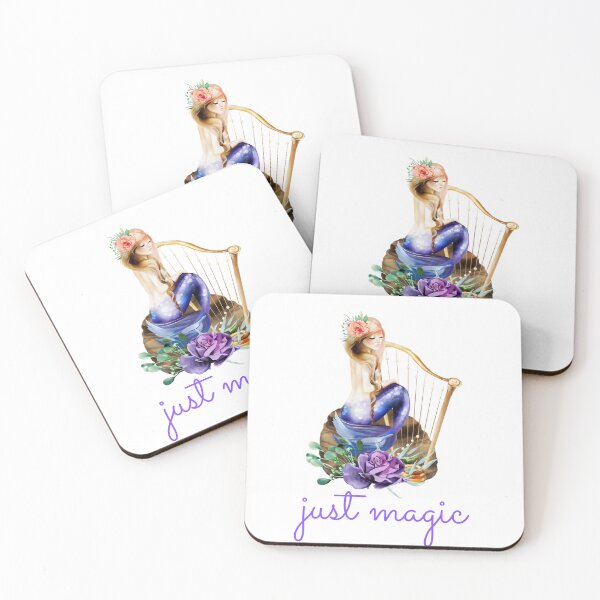 Item preview, Mermaid With The Harp, Just Magic designed and sold by PrintinglyArt.
