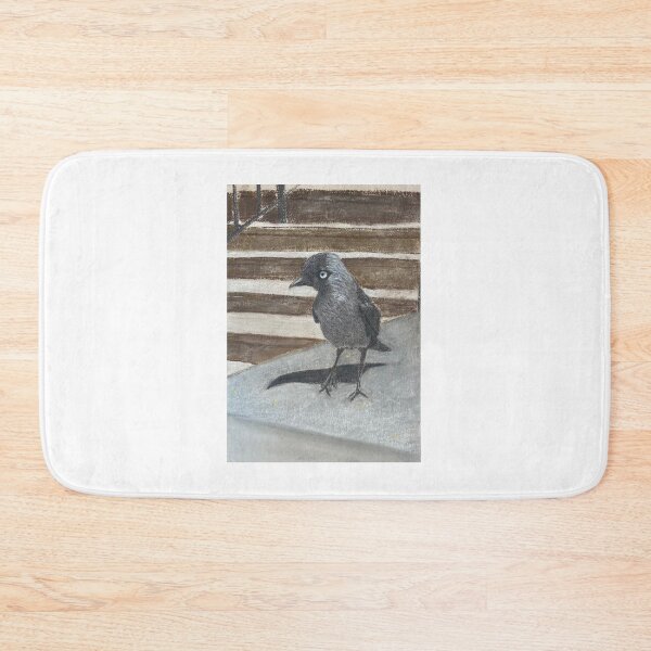 Item preview, Jackdaw bird pastel designed and sold by Kozachenko.