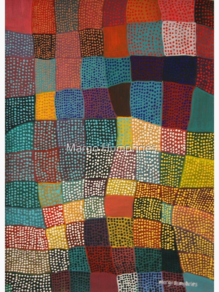 Dot Patchwork Landscape by kasarnDesigns