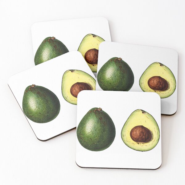 Item preview, vintage style avocado illustration designed and sold by polymalex.