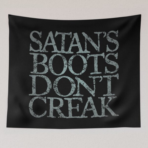 Item preview, Satan's boots don't creak v.8 designed and sold by x1brett.