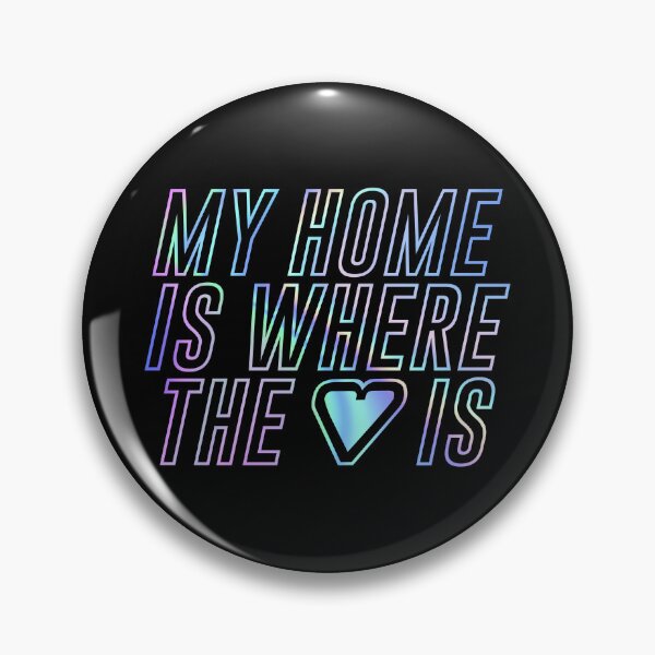 Item preview, My home is where the heart is (rainbow) designed and sold by didijuca.