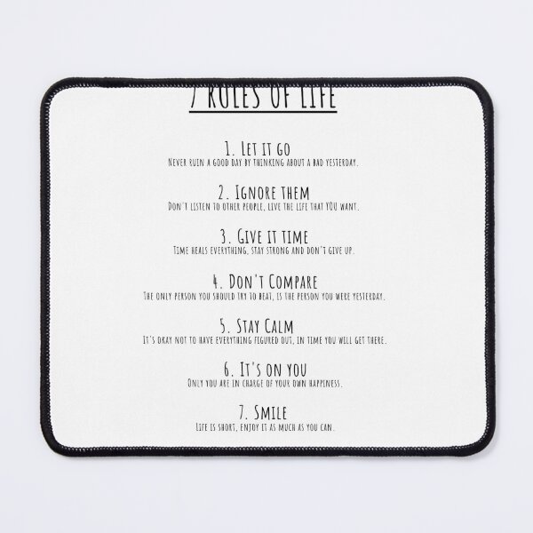 Item preview, Motivation - 7 Rules of Life designed and sold by hiunlimit.