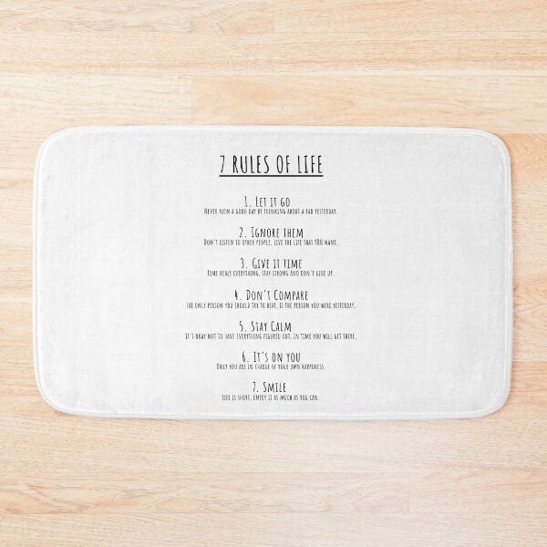 Item preview, Motivation - 7 Rules of Life designed and sold by hiunlimit.