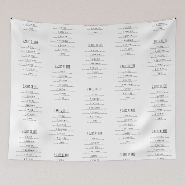 Item preview, Motivation - 7 Rules of Life designed and sold by hiunlimit.