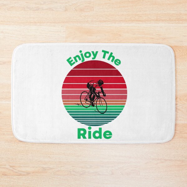 Item preview, Enjoy the Ride Inspirational Cycling Quote designed and sold by Queen1120.