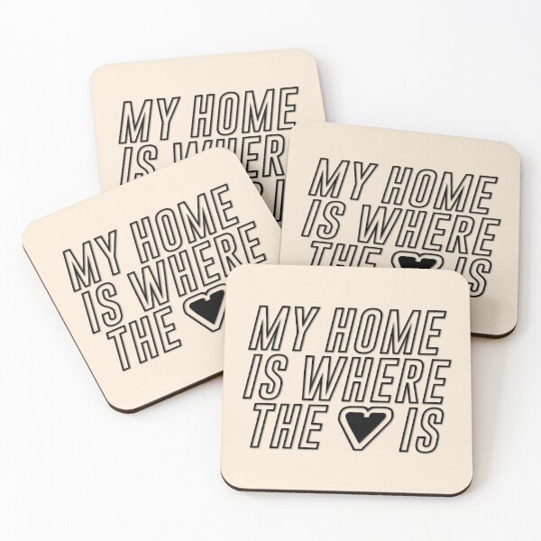 Item preview, My home is where the heart is (black) designed and sold by didijuca.
