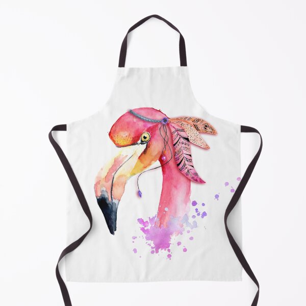 Item preview, Tribe Flamingo With Paint Splash designed and sold by PrintinglyArt.