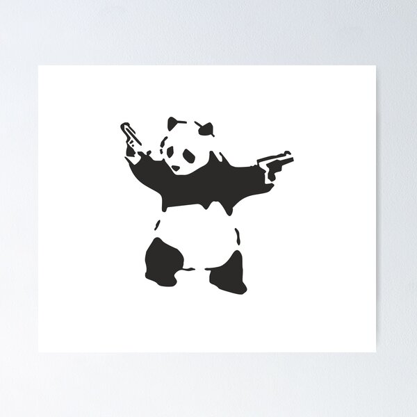 Item preview, Gangsta Panda. designed and sold by How67.