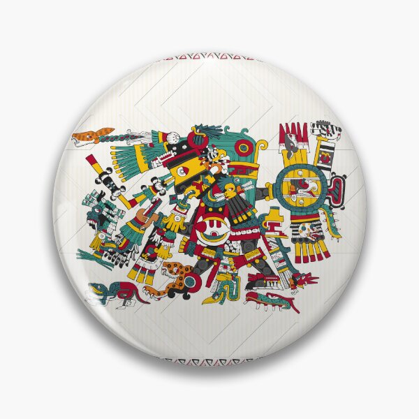 Item preview, Tezcatlipoca Days - Borgia Graphic Tee designed and sold by Aztectees.
