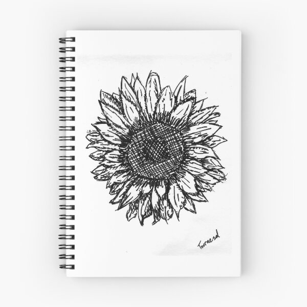 Item preview, Sunflower Sketch designed and sold by JuliaDream.