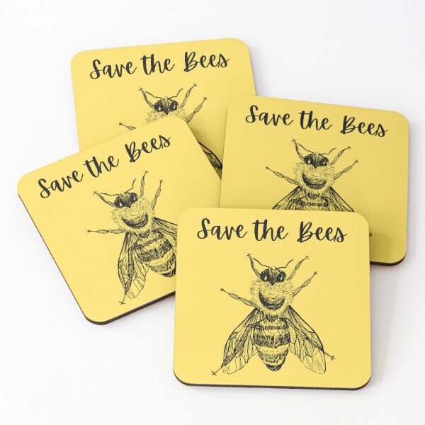Aperçu de l'œuvre Sauvez les abeilles créée et vendue par superbling.
