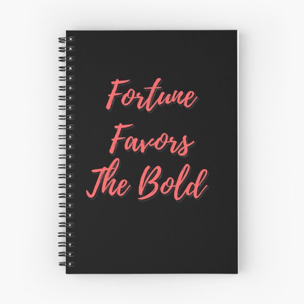 Item preview, Fortune favors the bold  designed and sold by Achkour25.