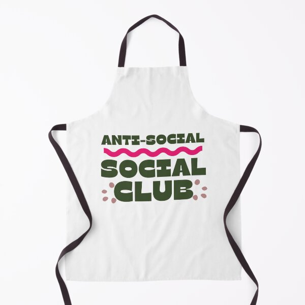 Item preview, club social antisocial designed and sold by wordsup.