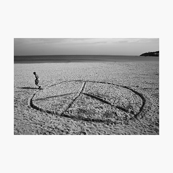 Peace Run Off Photographic Print