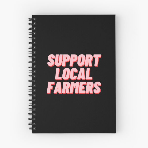 Item preview, Support Local Farmers Sticker designed and sold by MarcelleWyman.