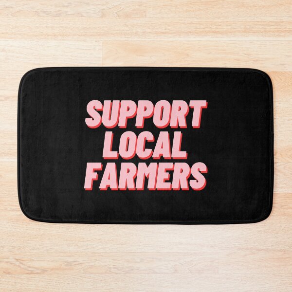 Item preview, Support Local Farmers Sticker designed and sold by MarcelleWyman.
