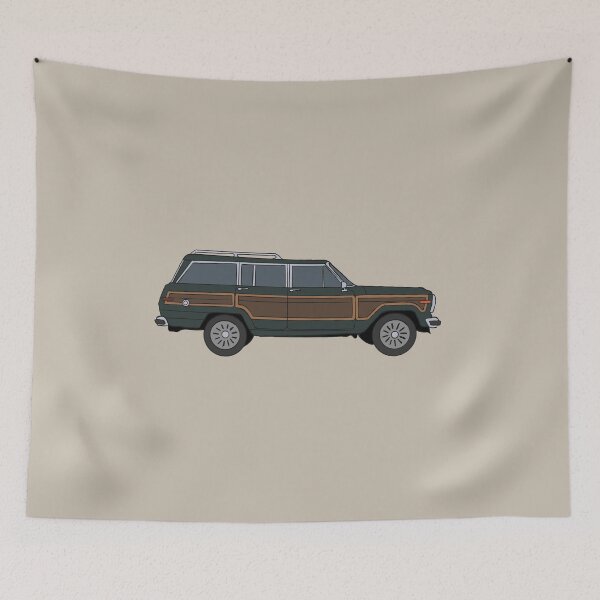 Item preview, Classic American SUV - Green with wooden sides. designed and sold by littleparis.