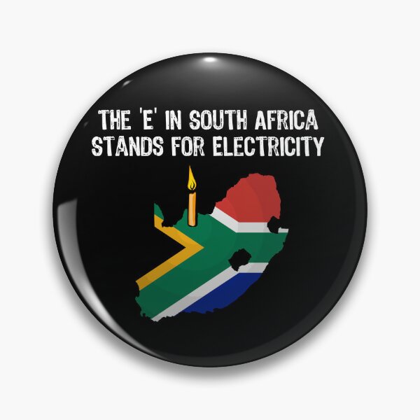 Item preview, The E in South Africa Stands for Electricity Funny But True designed and sold by d247.