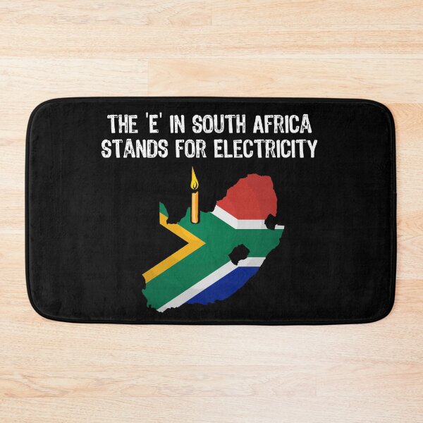 Item preview, The E in South Africa Stands for Electricity Funny But True designed and sold by d247.