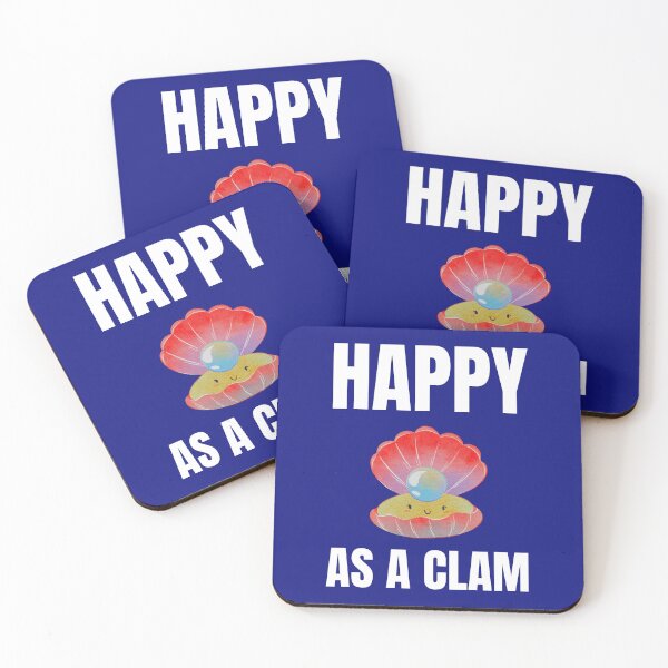 Item preview, Happy as a Clam alternate design designed and sold by fev-rocks.