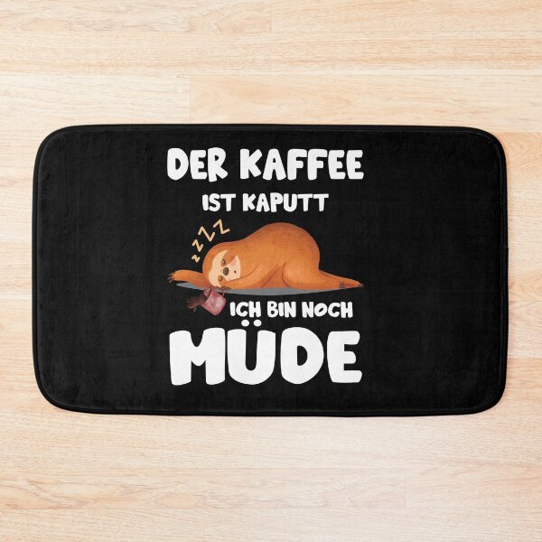 Artikelvorschau, Faultier Kaffee Kaputt Ich Bin Müde Büro Geschenk Morgenuffel entworfen und verkauft von Lenny Stahl.