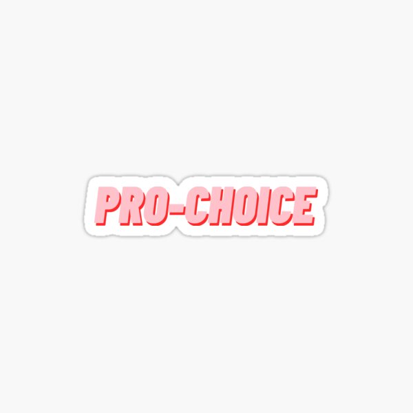 Item preview, Pro-choice Sticker designed and sold by MarcelleWyman.