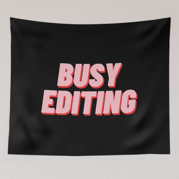 Item preview, Busy Editing designed and sold by MarcelleWyman.