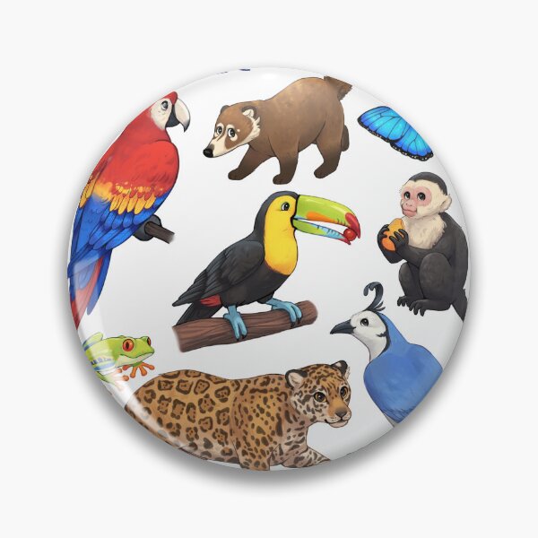 Item preview, Animals of Costa Rica designed and sold by kippythecat.