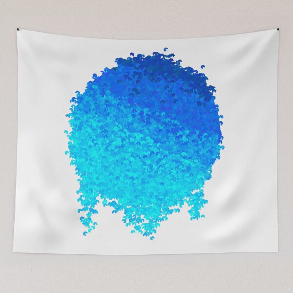 Item preview, Leaf Ball Blue designed and sold by PuffinDraws.