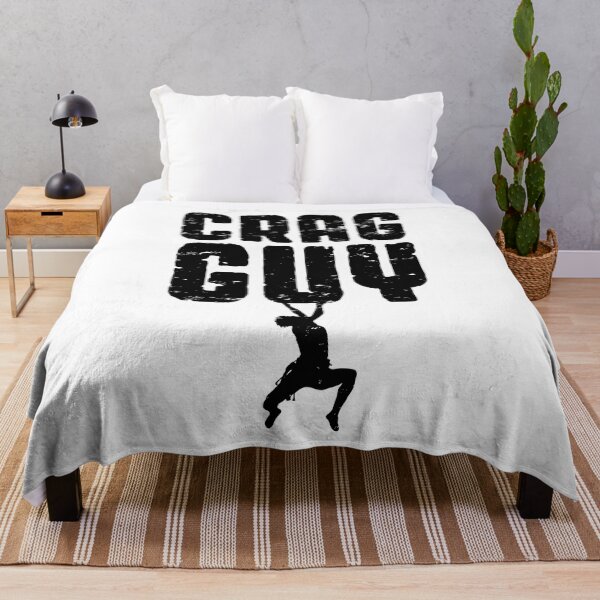 Item preview, Crag Guy Rock Climbing Bouldering Funny Climber Boy designed and sold by GrandeDuc.