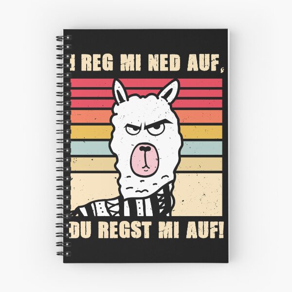 Item preview, Lama I Reg Mi Ned Auf Du Regst Mi Auf Geschenk Alpaka  designed and sold by Lenny Stahl.