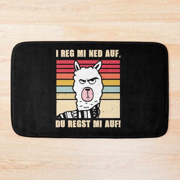 Artikelvorschau, Lama I Reg Mi Ned Auf Du Regst Mi Auf Geschenk Alpaka  entworfen und verkauft von Lenny Stahl.