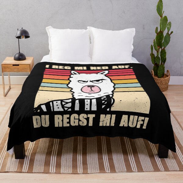 Item preview, Lama I Reg Mi Ned Auf Du Regst Mi Auf Geschenk Alpaka  designed and sold by Lenny Stahl.