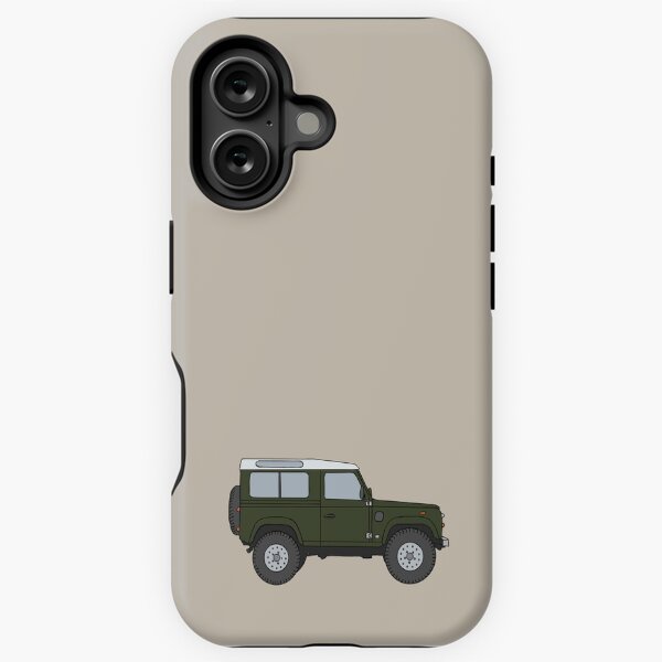 Vista previa del artículo con la obra «Defender 90 SUV - Verde británico de carreras», diseñado y vendido por littleparis.