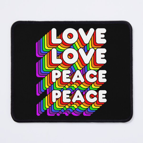 Item preview, LOVE LOVE PEACE PEACE designed and sold by WoodwardCarwyn.