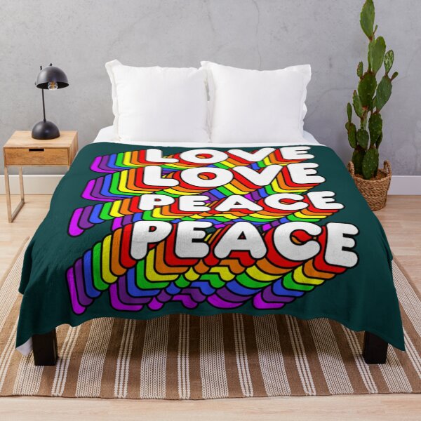 Item preview, LOVE LOVE PEACE PEACE designed and sold by WoodwardCarwyn.