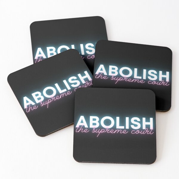 Item preview, Abolish the Supreme Court - Neon Blue & Pink - Pretty and Passionate designed and sold by SayWhatYouFeel.