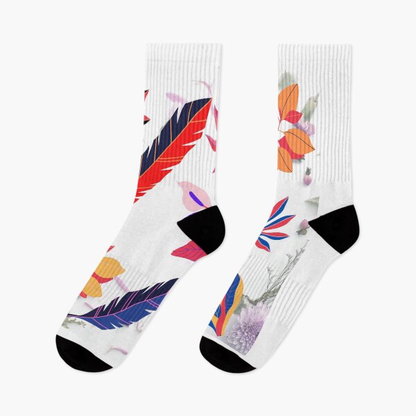 Item preview, Floral and feather design.  designed and sold by tabykid.