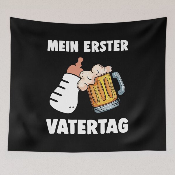 Item preview, Papa Vater Geschenk Bier Daddy Mein Erster Vatertag  designed and sold by Lenny Stahl.