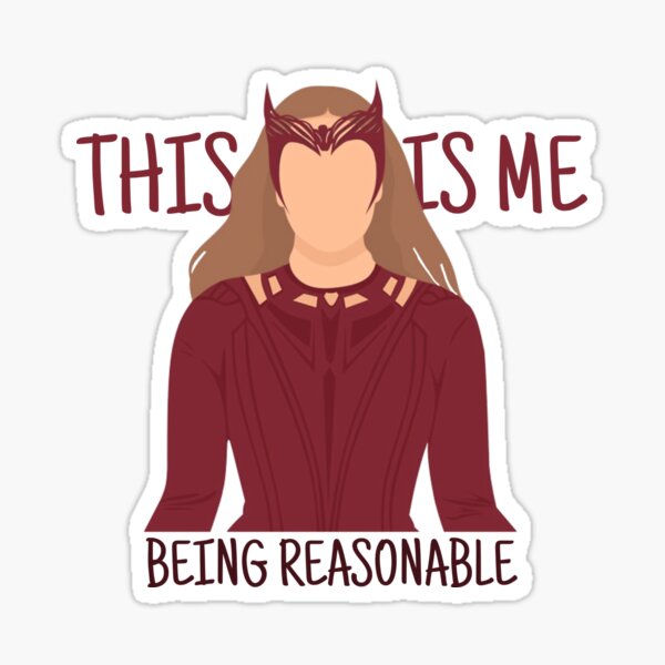 Item preview, being reasonable (with text) designed and sold by marvel stickers.