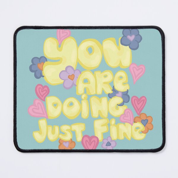 Item preview, you are doing just fine! designed and sold by kellbell-create.