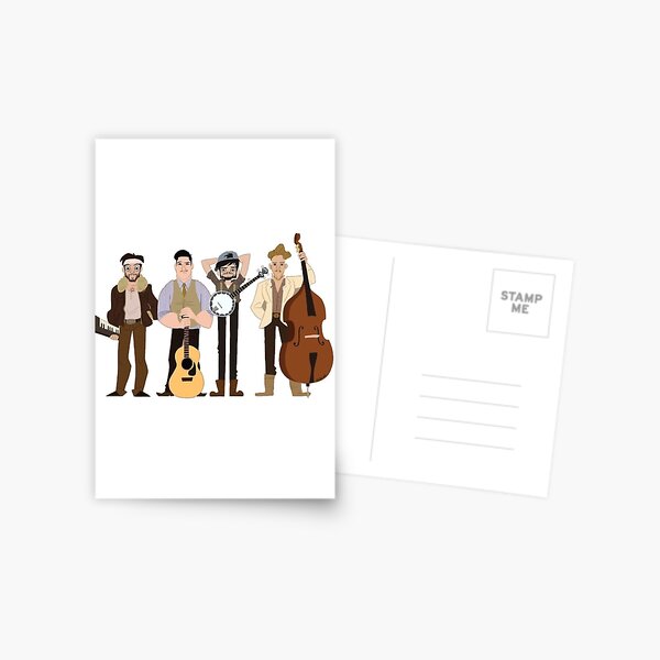 Mumford and sons Postcard