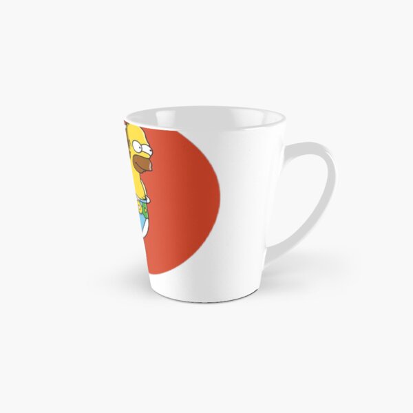 Homer in Asterix- und Obelix-Version Tasse (konisch)