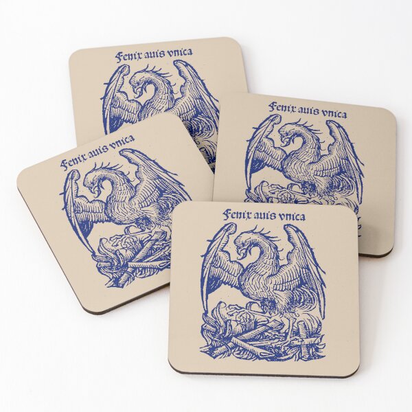 Item preview, Phoenix - Vintage Blue designed and sold by Lidra Zehcnas.