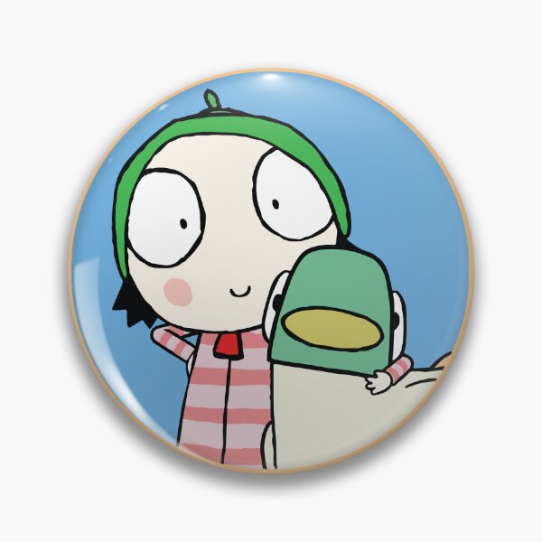 Item preview, Sarah and Duck designed and sold by Bonobofy.