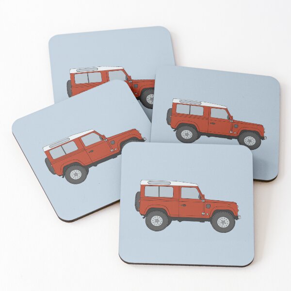 Item preview, Defender 90 SUV - Crimson Red designed and sold by littleparis.