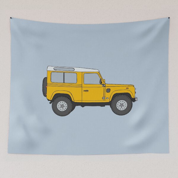 Item preview, Defender 90 SUV - Newport Yellow designed and sold by littleparis.