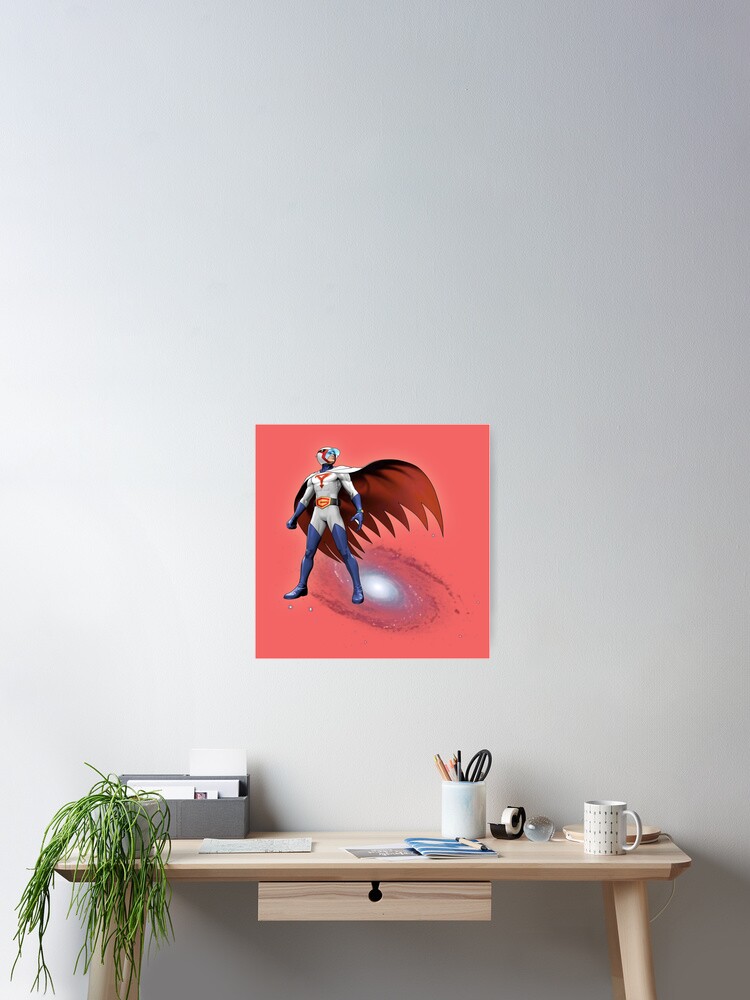 TOILE AFFICHE POSTER PHOTO FIGURINE LA BATAILLE DES PLANETES FORCE G GATCHAMAN